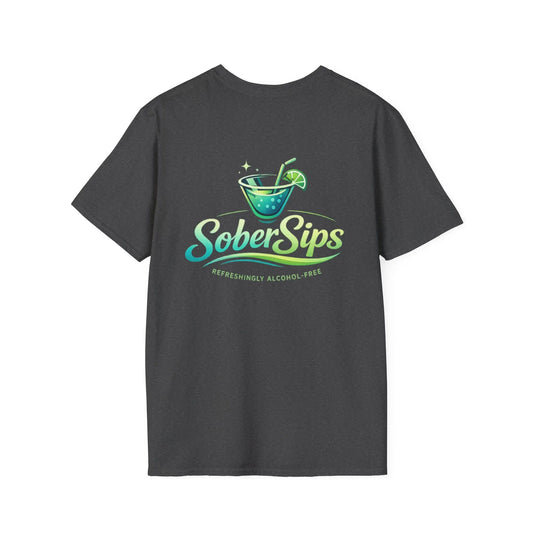 Sobriety Graphic T‑Shirt — "I Have the Power!" SoberSips Recovery Tee Printify