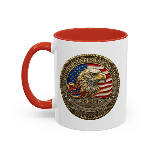 USA 250th Anniversary Liberty Coffee Mug by SoberSips