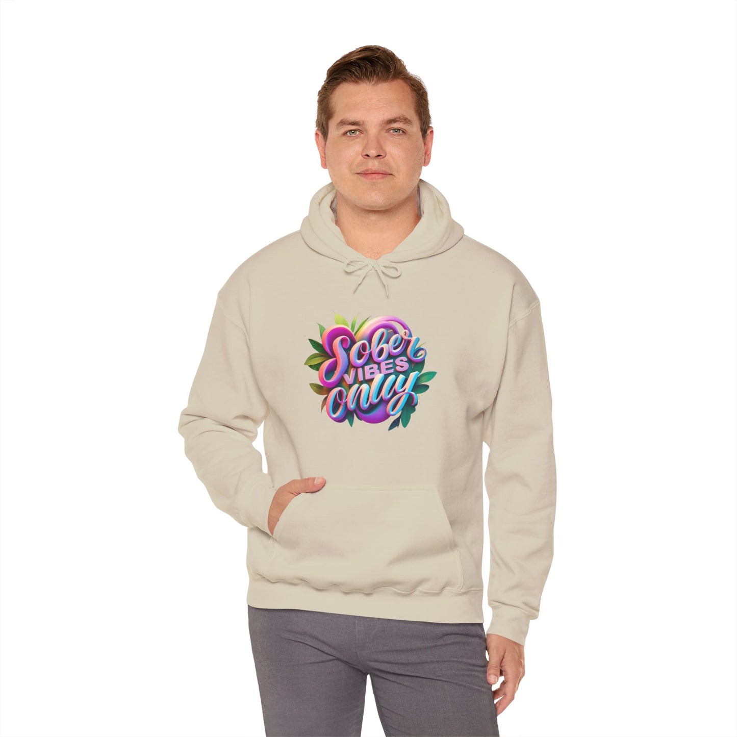 Sober Vibes Only Recovery Hoodie | Premium Comfort | SoberSips