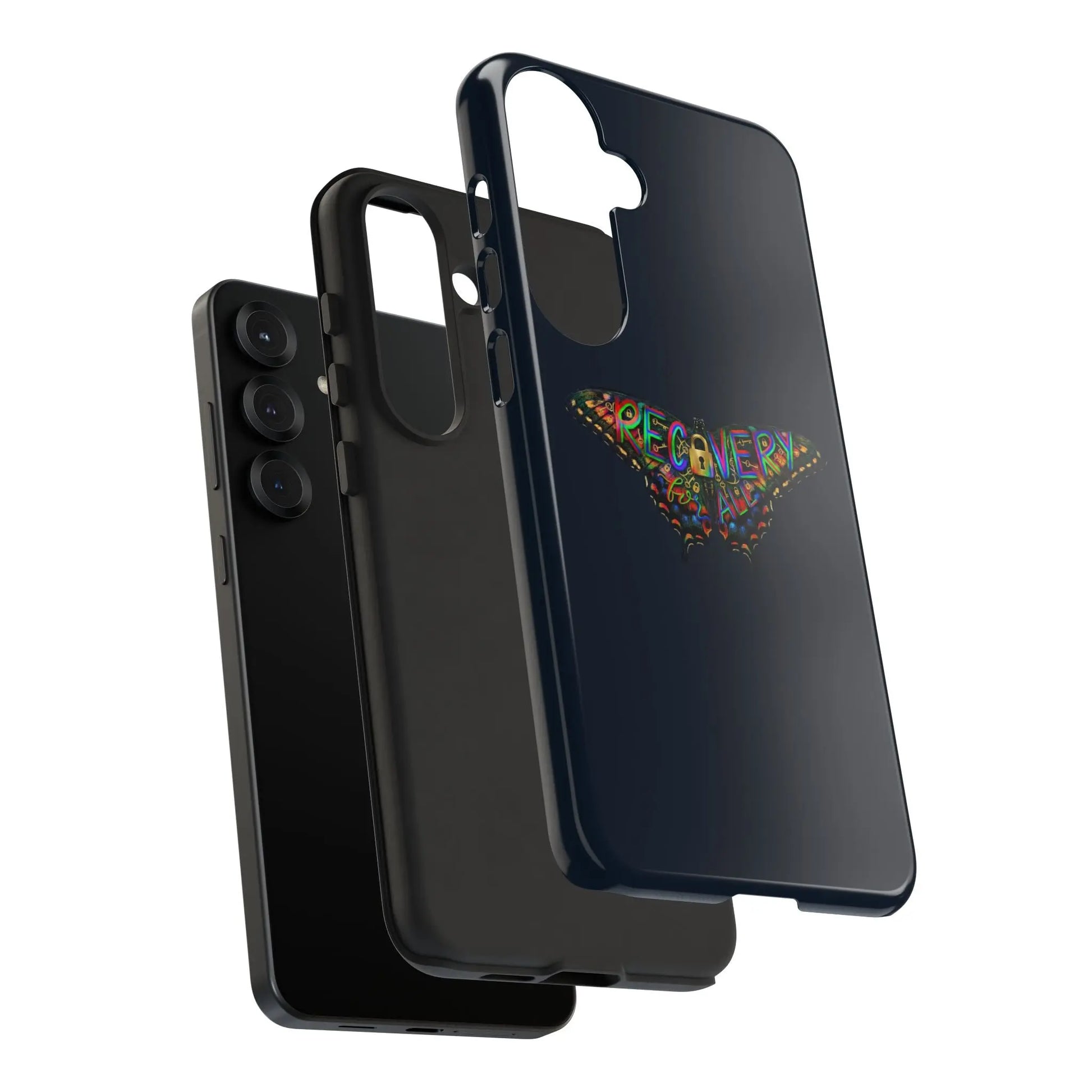 Recovery Butterfly Phone Case — Colorful Hope Tough Case Printify