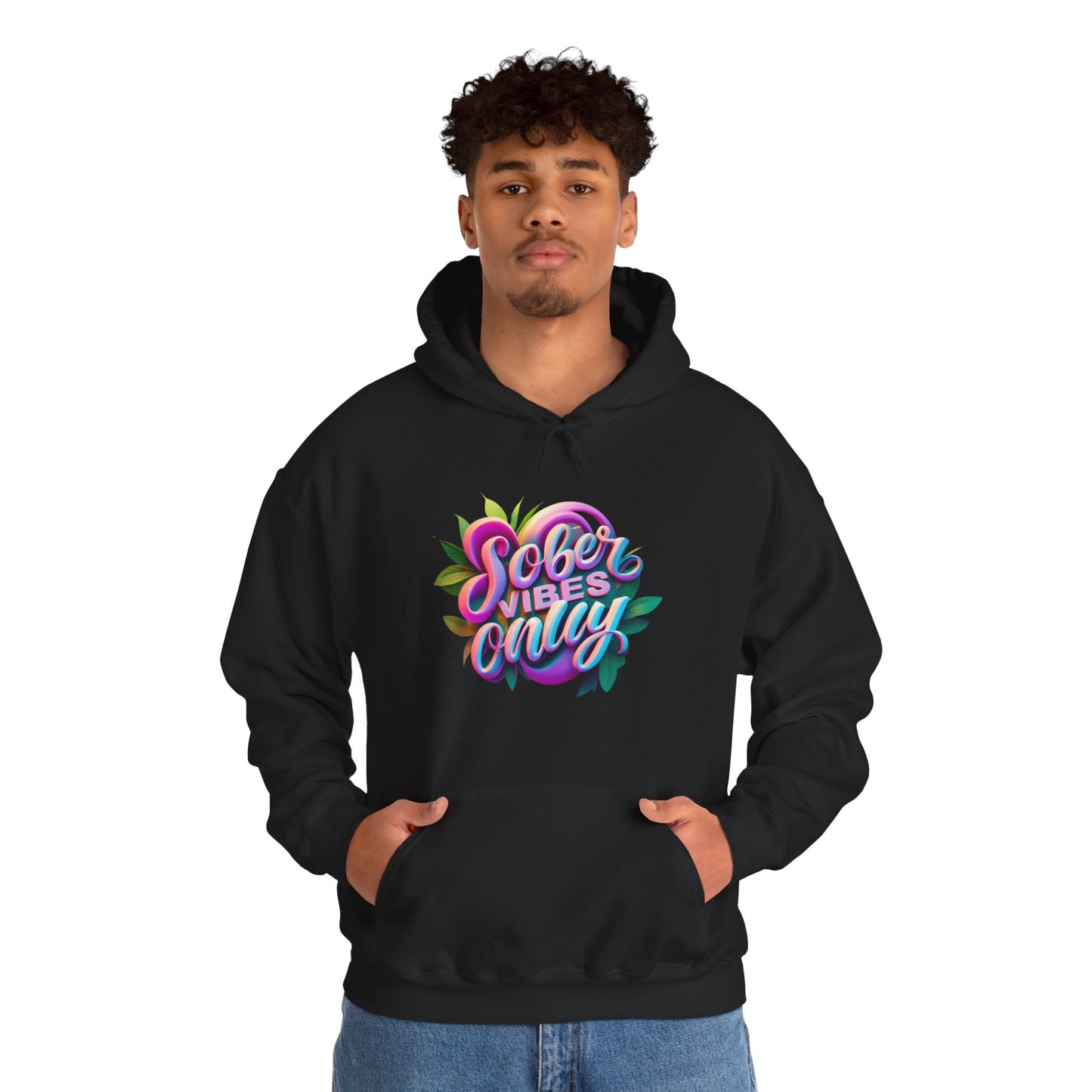 Sober Vibes Only Recovery Hoodie | Premium Comfort | SoberSips
