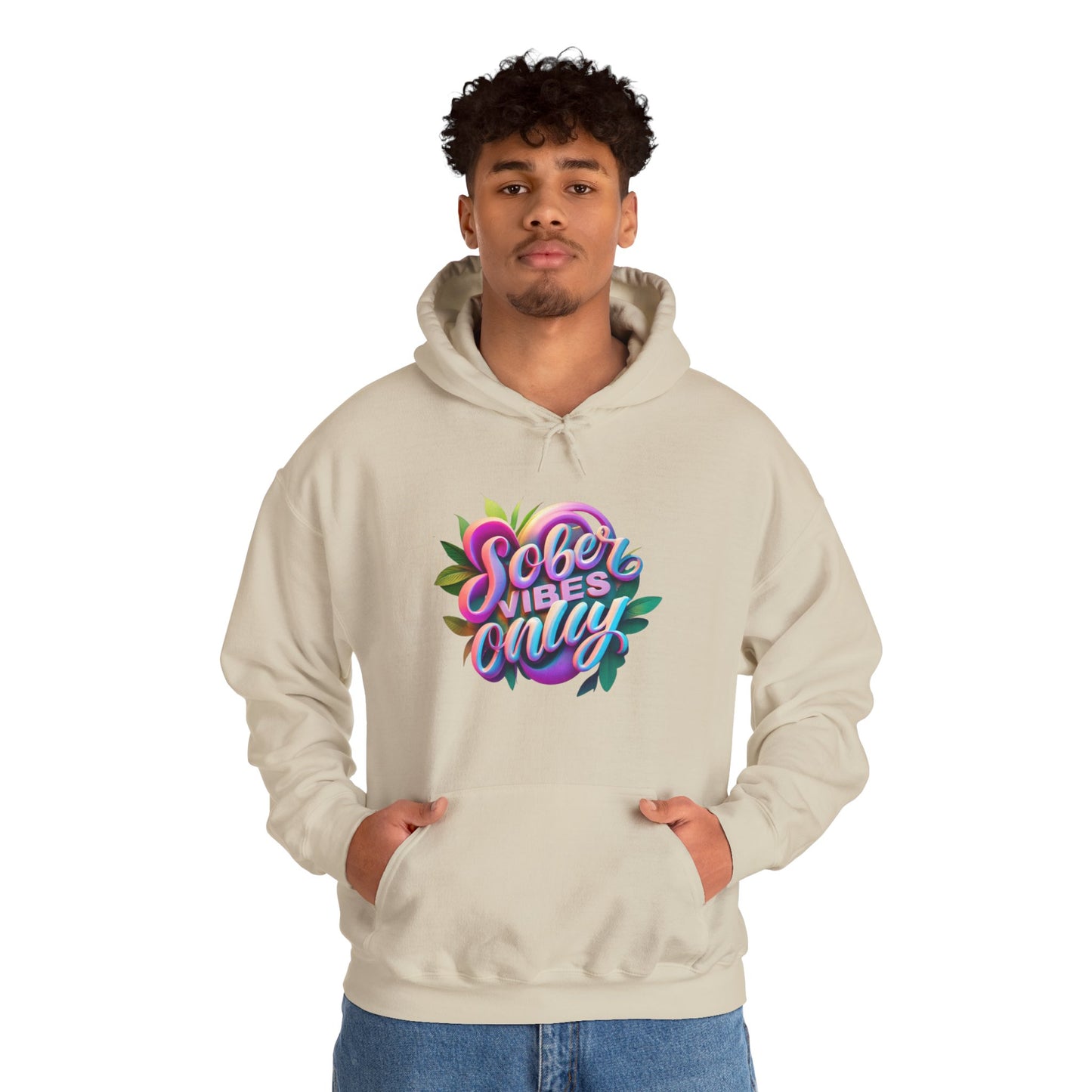 Sober Vibes Only Recovery Hoodie | Premium Comfort | SoberSips
