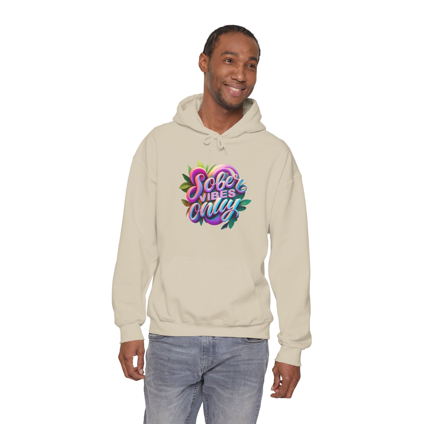 Sober Vibes Only Recovery Hoodie | Premium Comfort | SoberSips