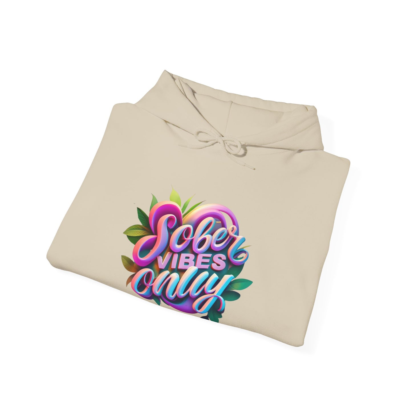 Sober Vibes Only Recovery Hoodie | Premium Comfort | SoberSips