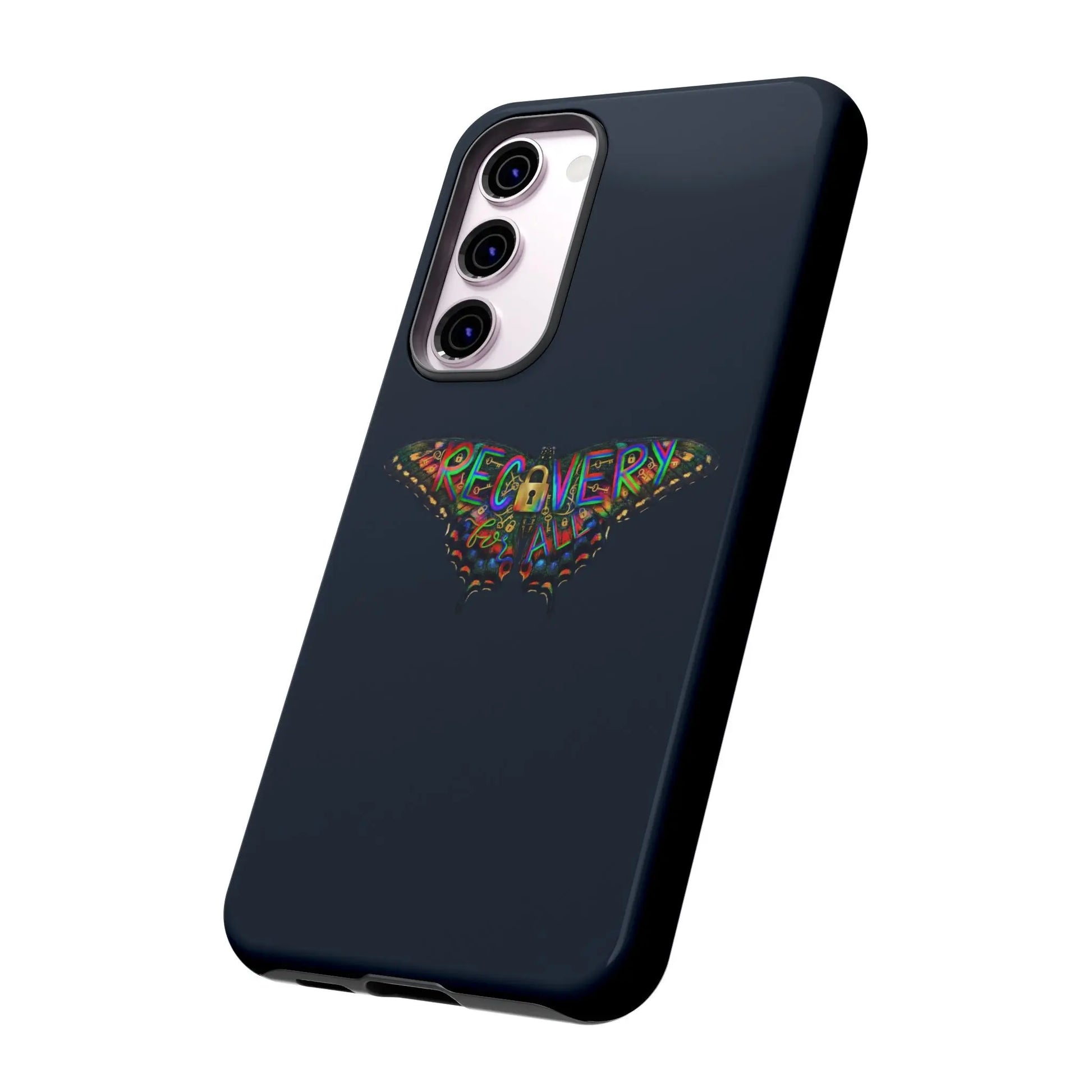 Recovery Butterfly Phone Case — Colorful Hope Tough Case Printify