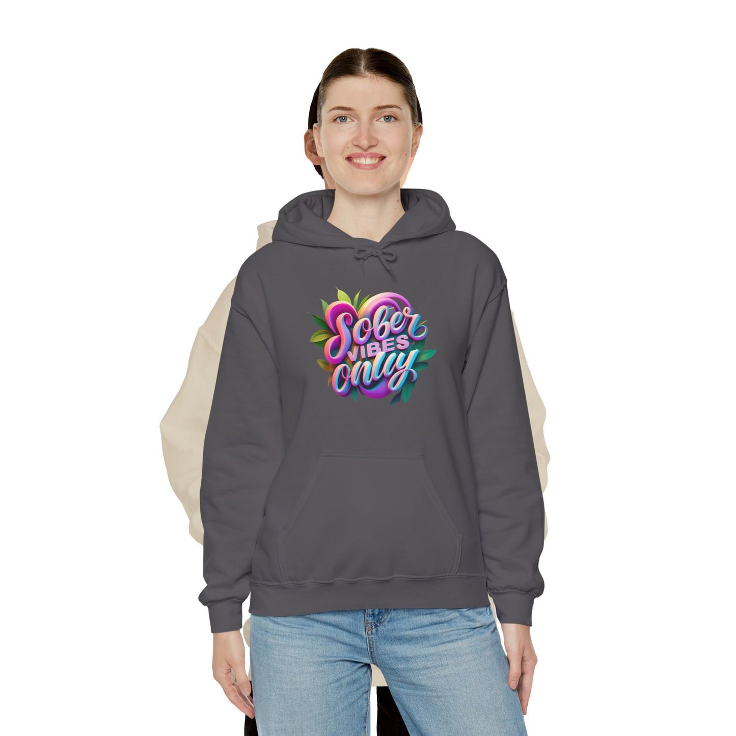 Sober Vibes Only Recovery Hoodie | Premium Comfort | SoberSips