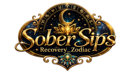 SoberSips Recovery Zodiac Logo